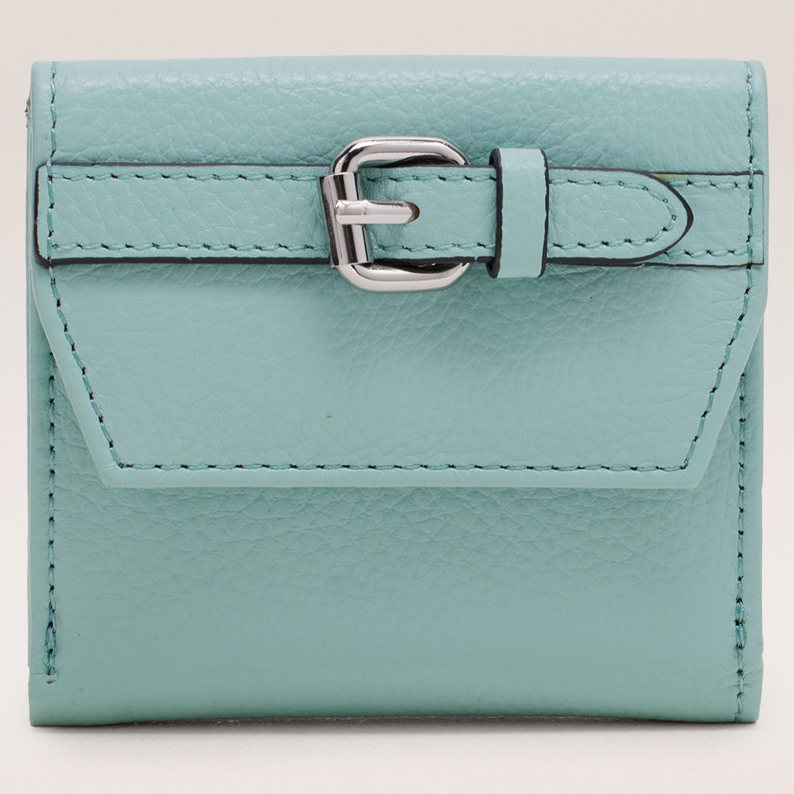 Ashwood Leather Small Purse with Buckle Detail in Box