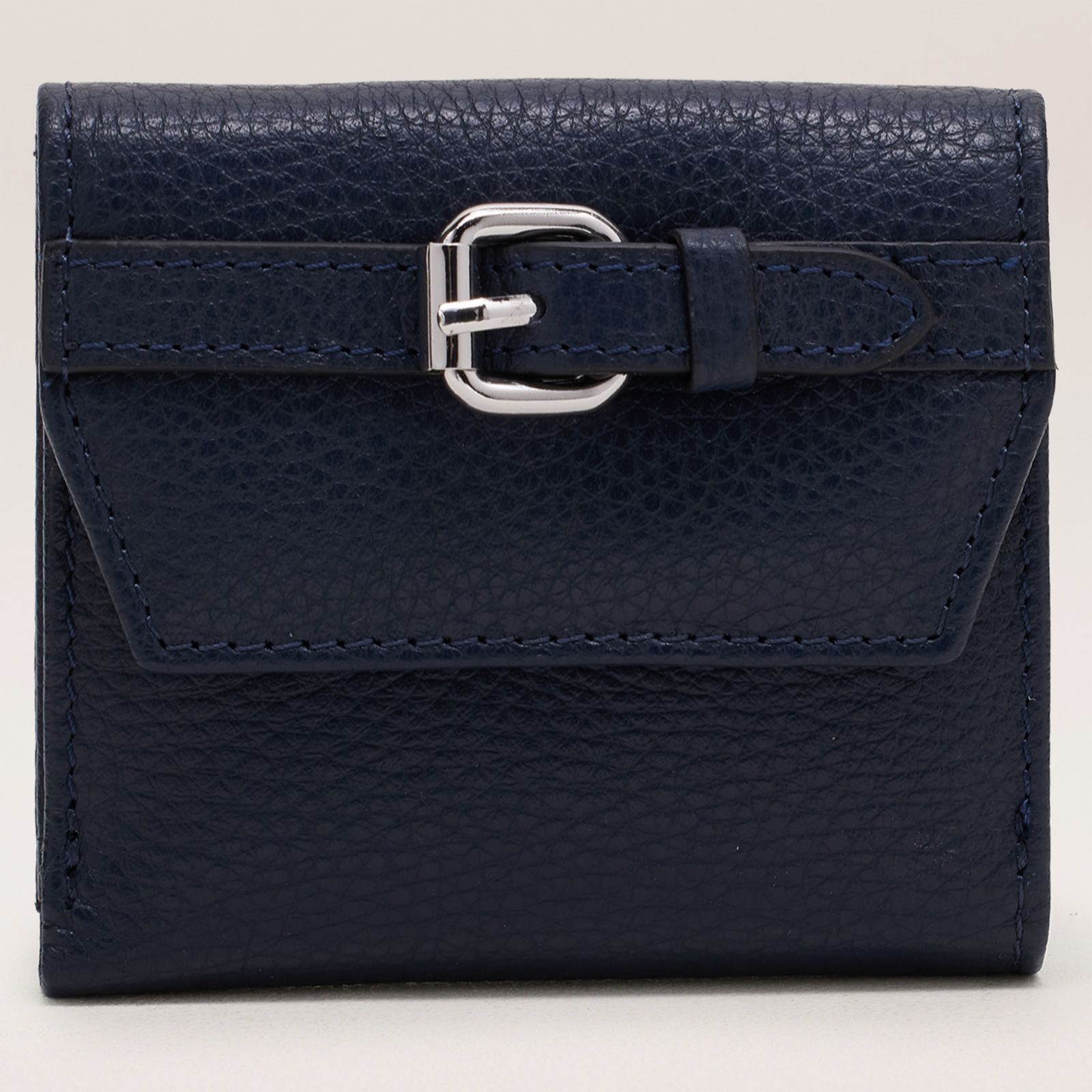 Ashwood Leather Small Purse with Buckle Detail in Box