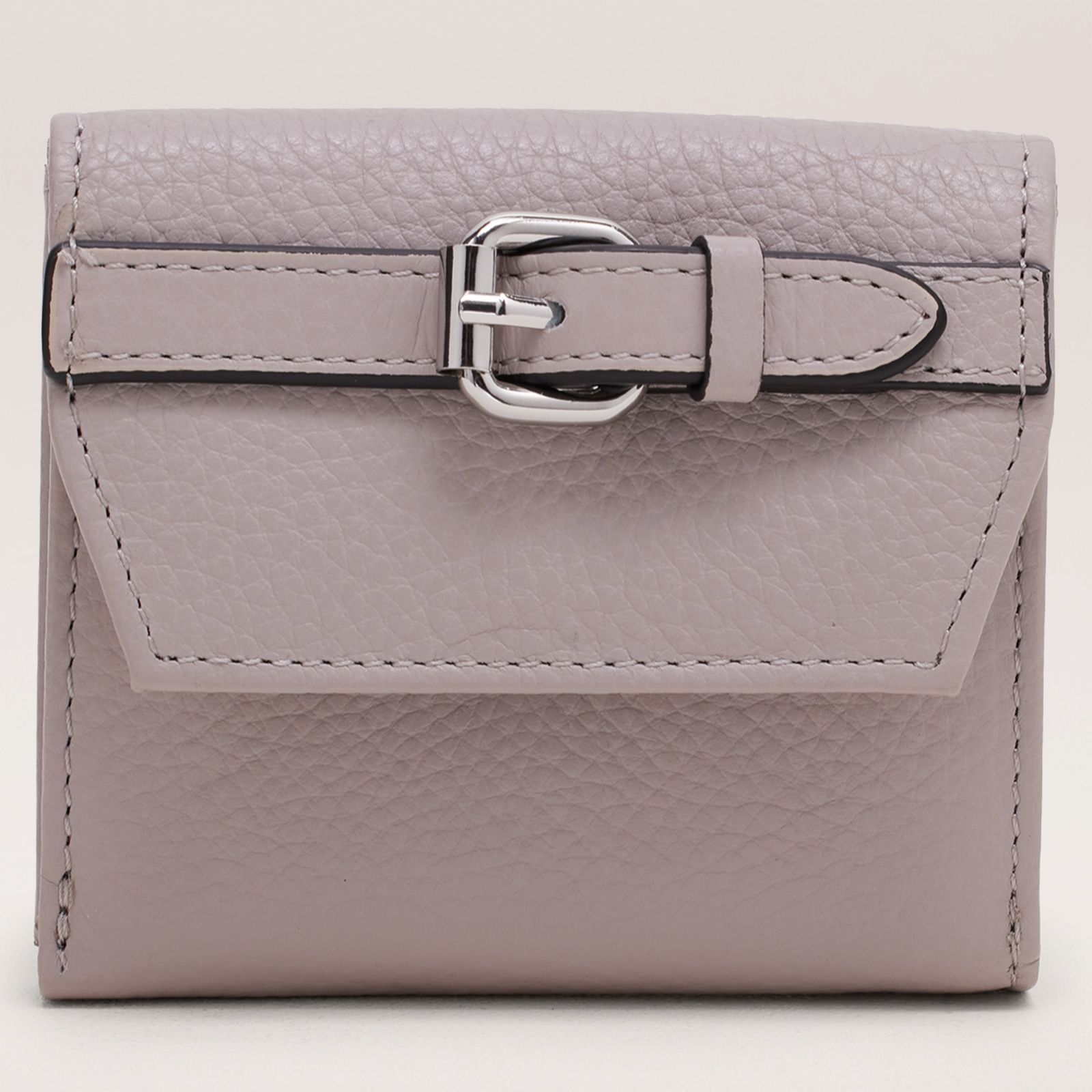 Ashwood Leather Small Purse with Buckle Detail in Box