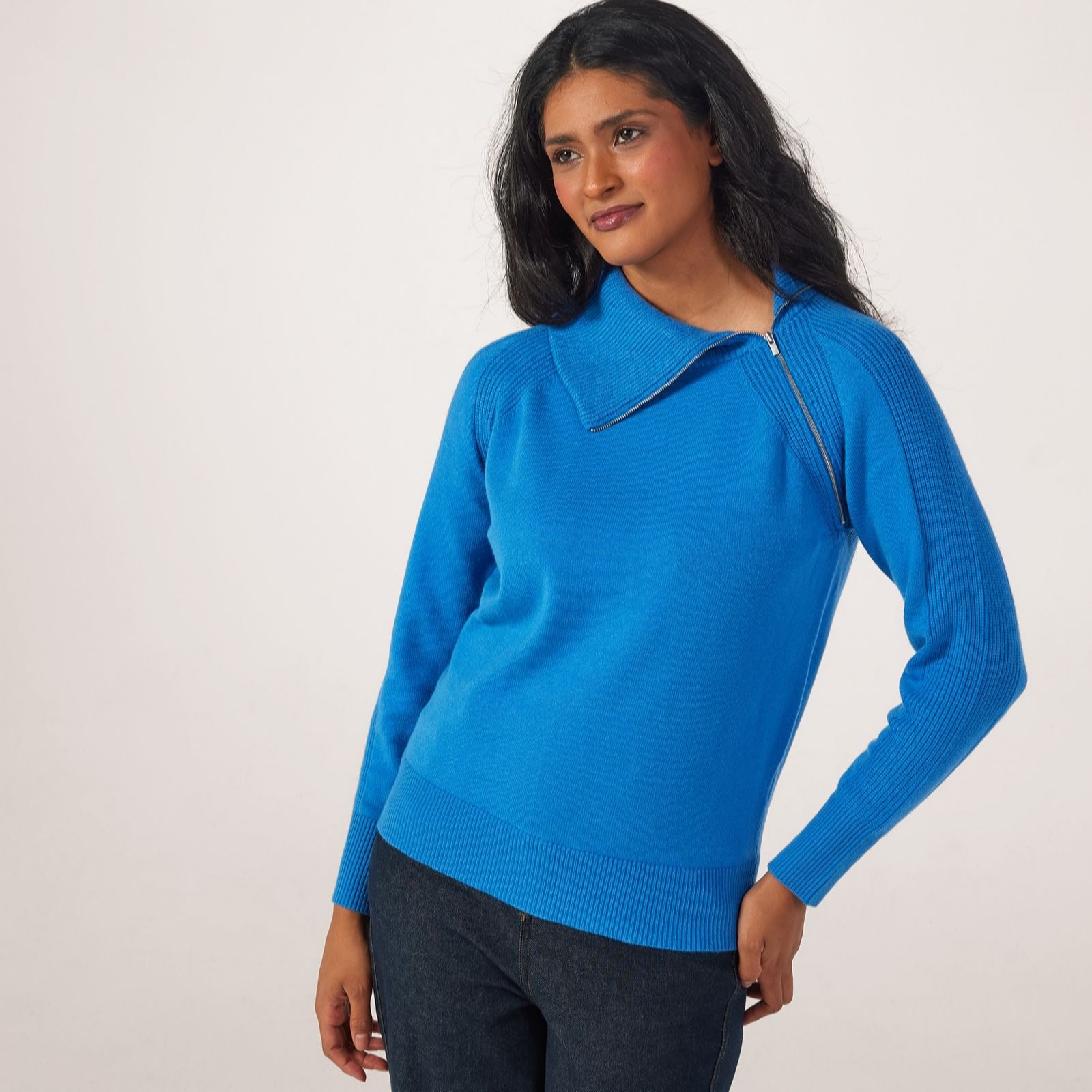 Ruth Langsford Zip Neck Jumper