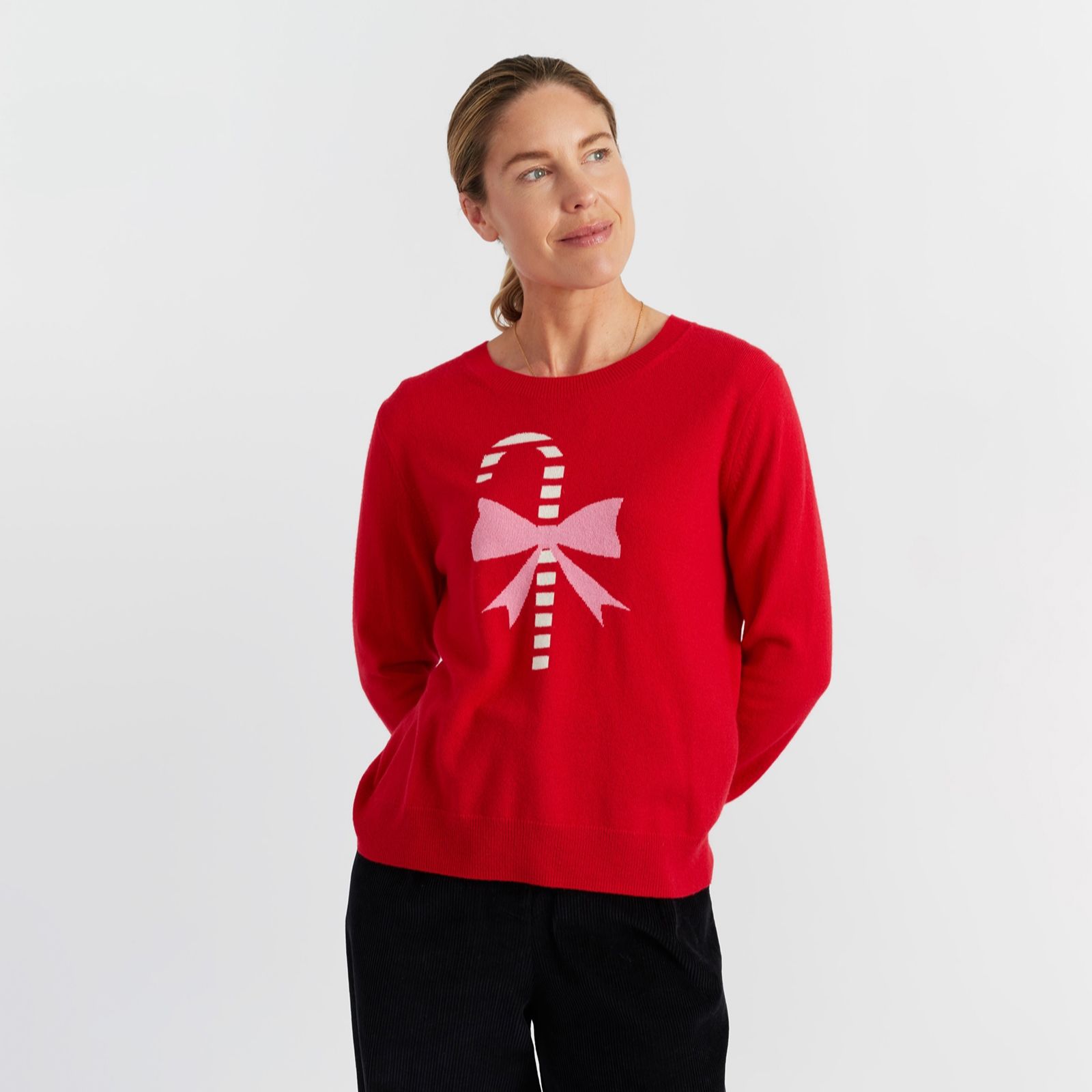 Chinti & Parker Wool Cashmere Christmas Design Jumper
