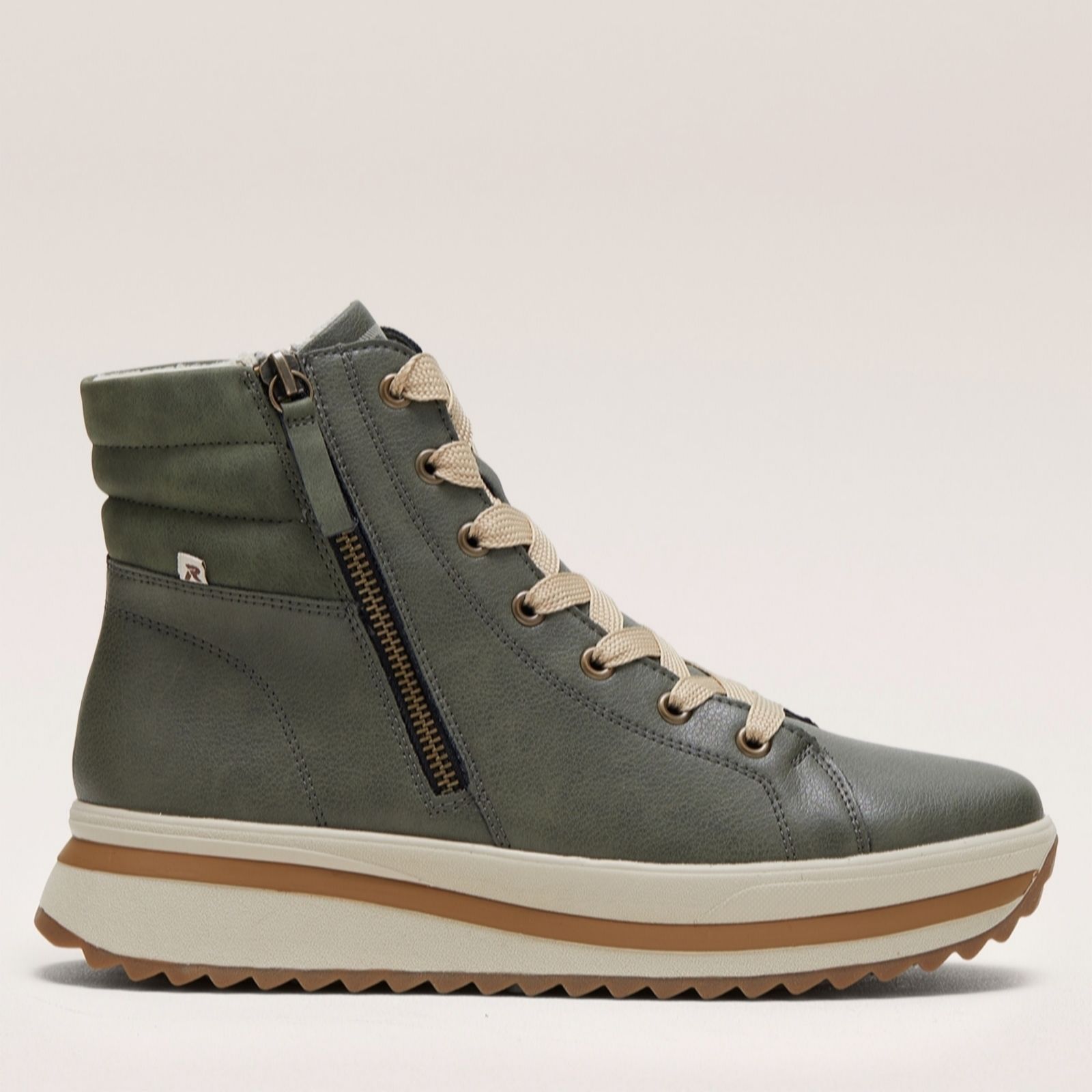 Outlet Rieker High Top Lace Up Trainer
