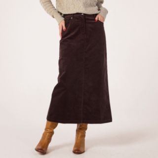 Ruth Langsford Cord Longline Skirt Standard