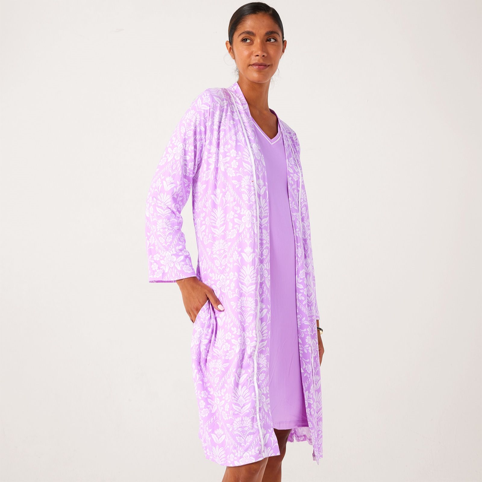 Carole Hochman Two Piece Travel Set - QVC UK