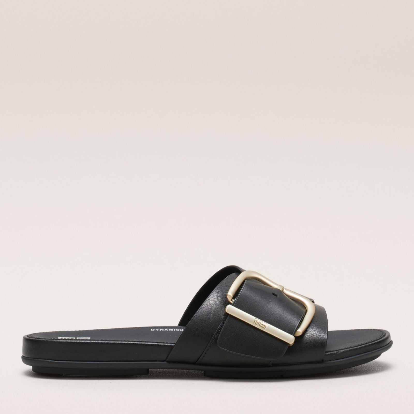 Outlet Fitflop Gracie Maxi Buckle Leather Slide