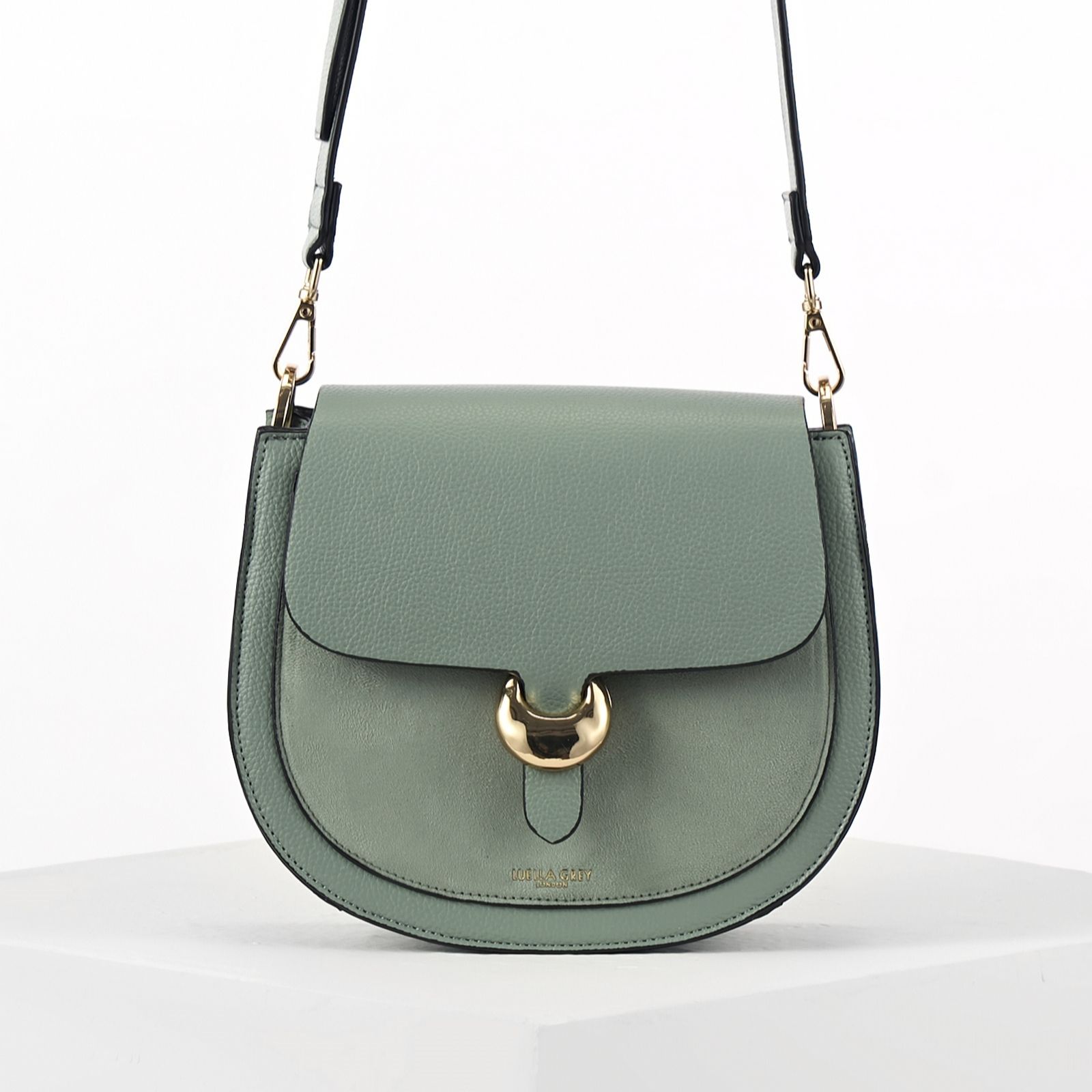 Luella Grey Venetia Saddle Cross-Body Bag
