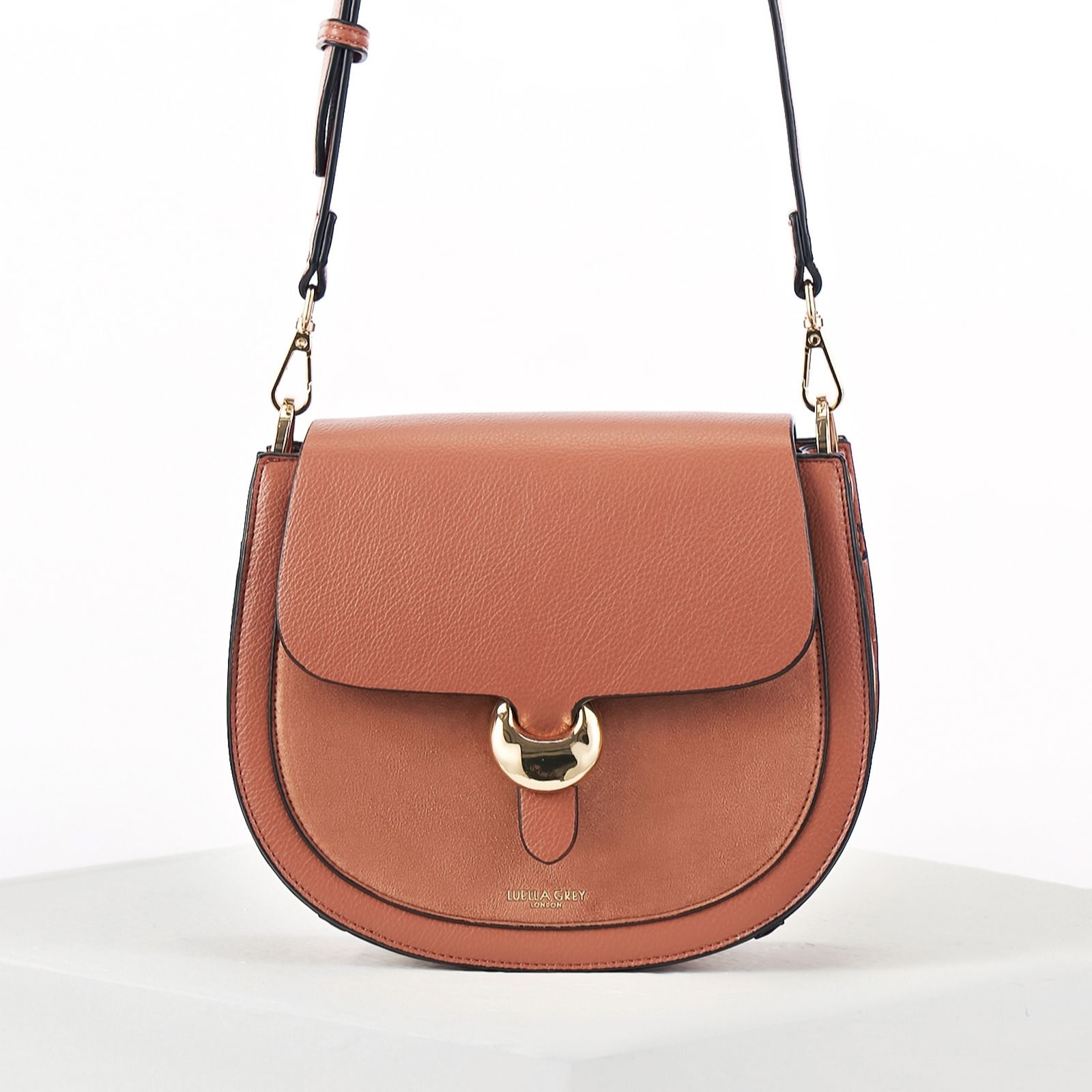 Luella Grey Venetia Saddle Cross-Body Bag