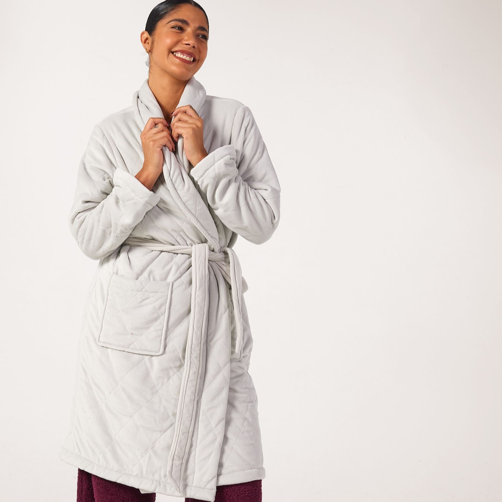 Cozee Home Quilted Robe