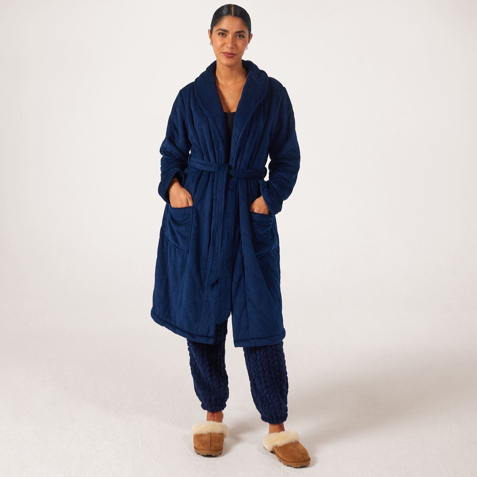 Cozee Home Quilted Robe
