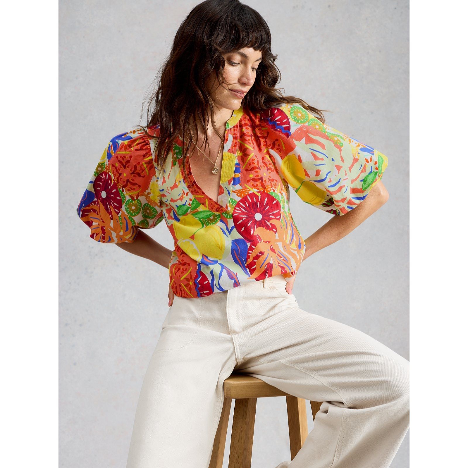 White Stuff Bex Cotton Top