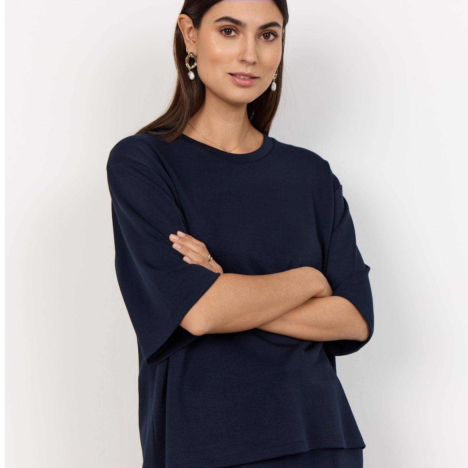 SOYACONCEPT Banu Elbow Sleeve Top