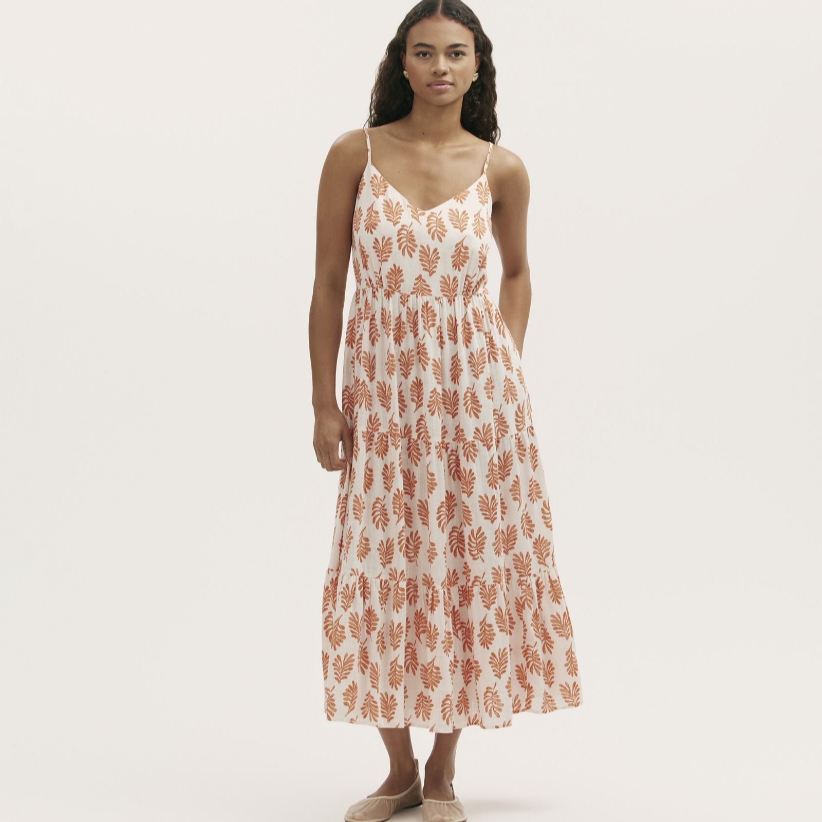 Finery London Emmie Printed Tiered Maxi Dress
