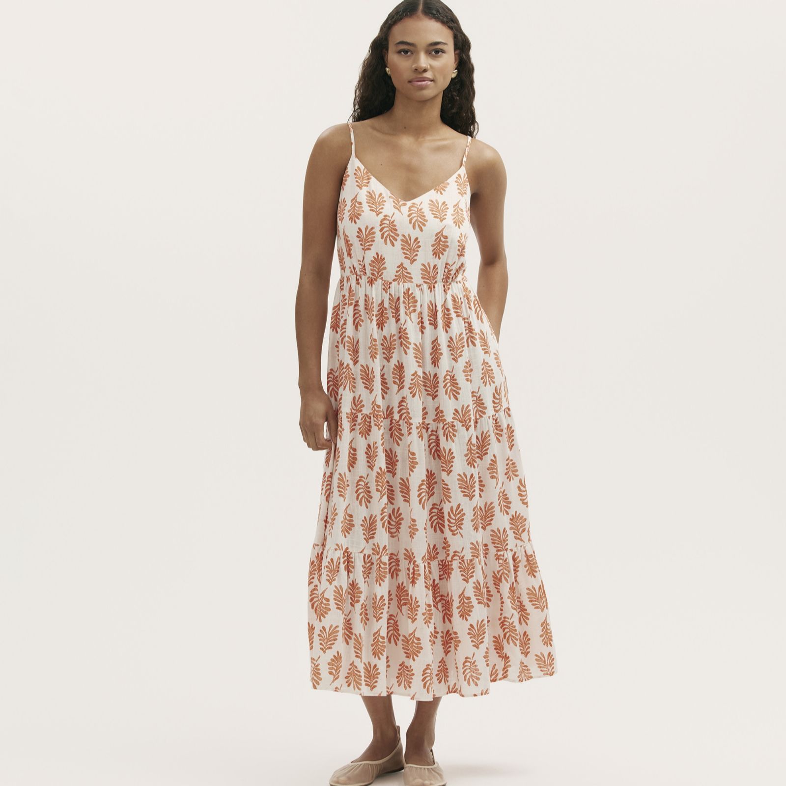 Finery London Emmie Printed Tiered Maxi Dress