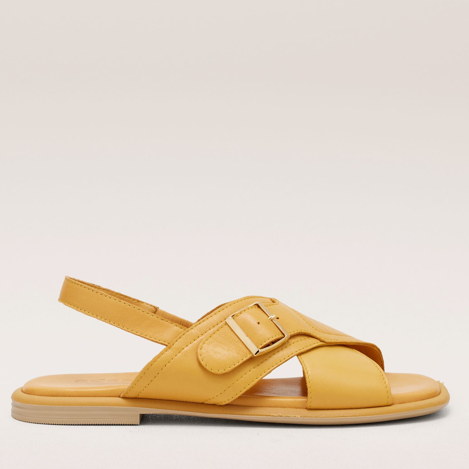 Outlet Adesso Leather Cross Strap Summer Sandal