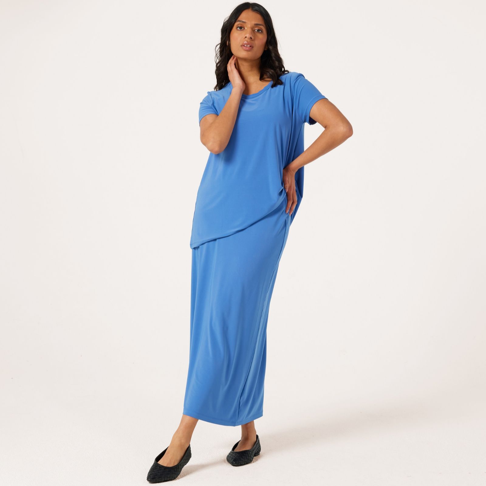 Kim & Co Brazil Jersey Maxi Skirt