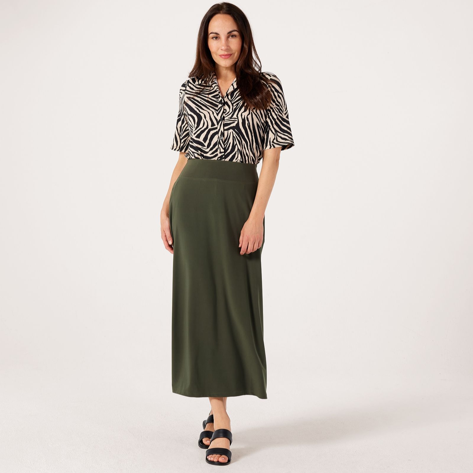 Kim & Co Brazil Jersey Maxi Skirt