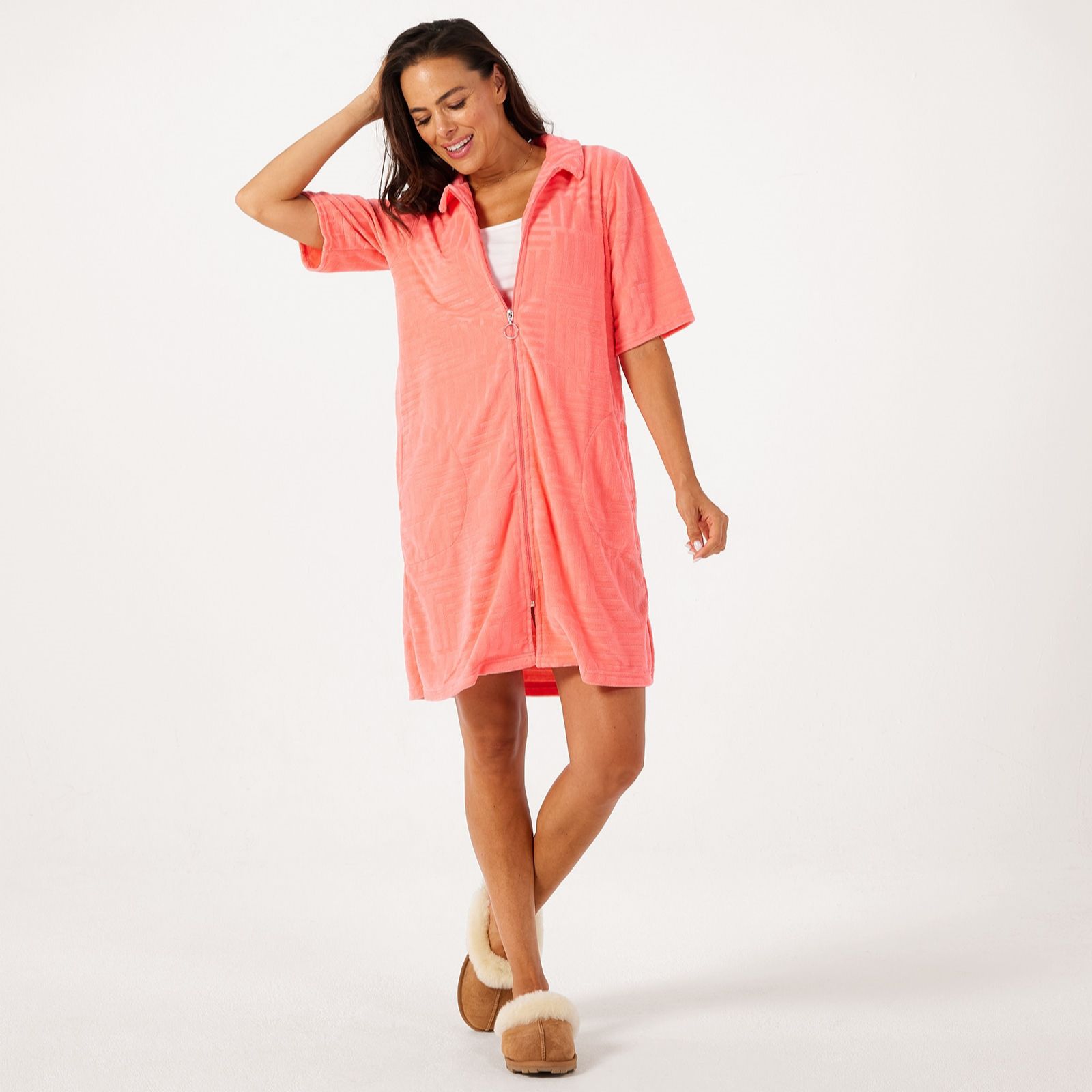 Carole Hochman Embossed Terry Lounger