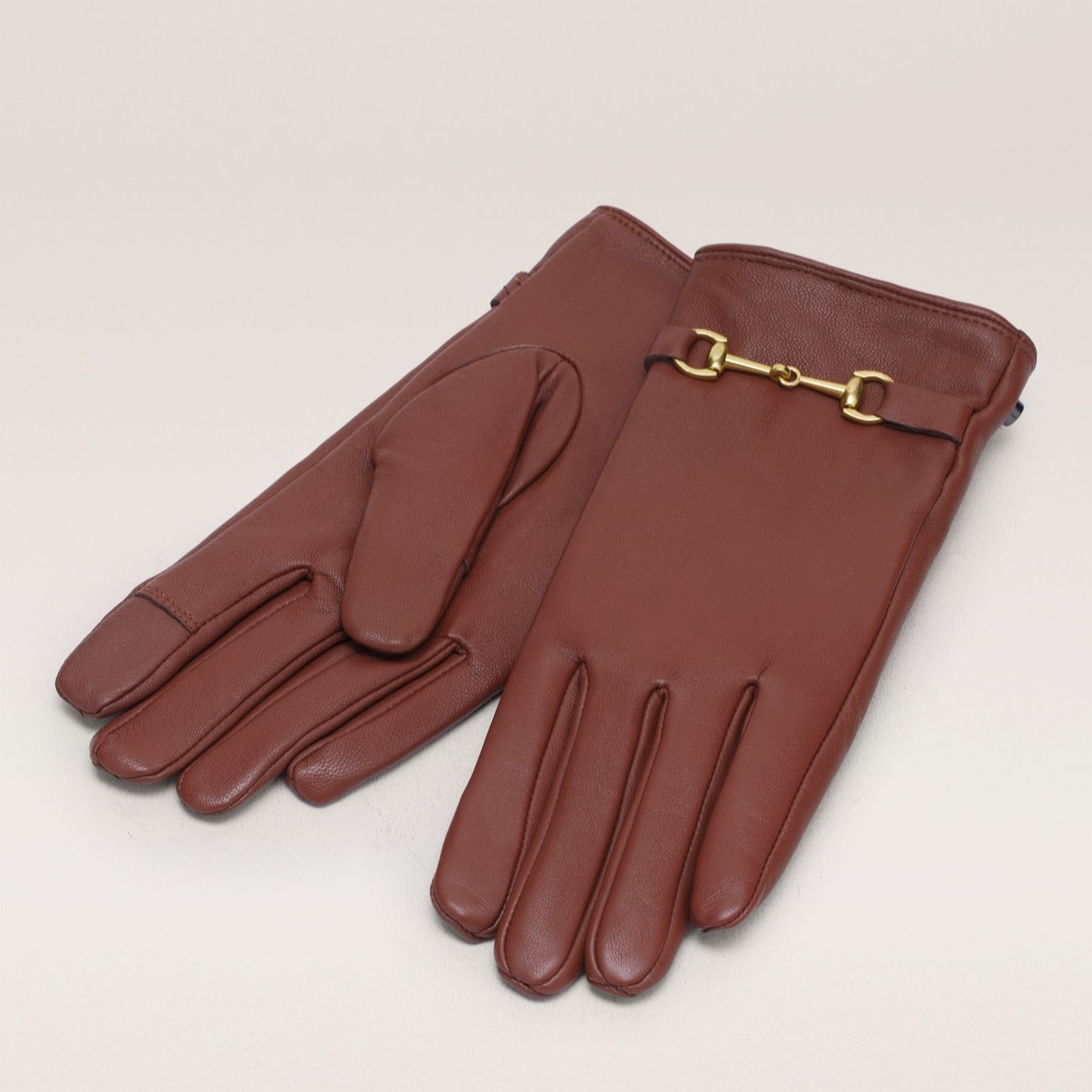 Outlet Paul Costelloe Dressage Touch Screen Leather Gloves