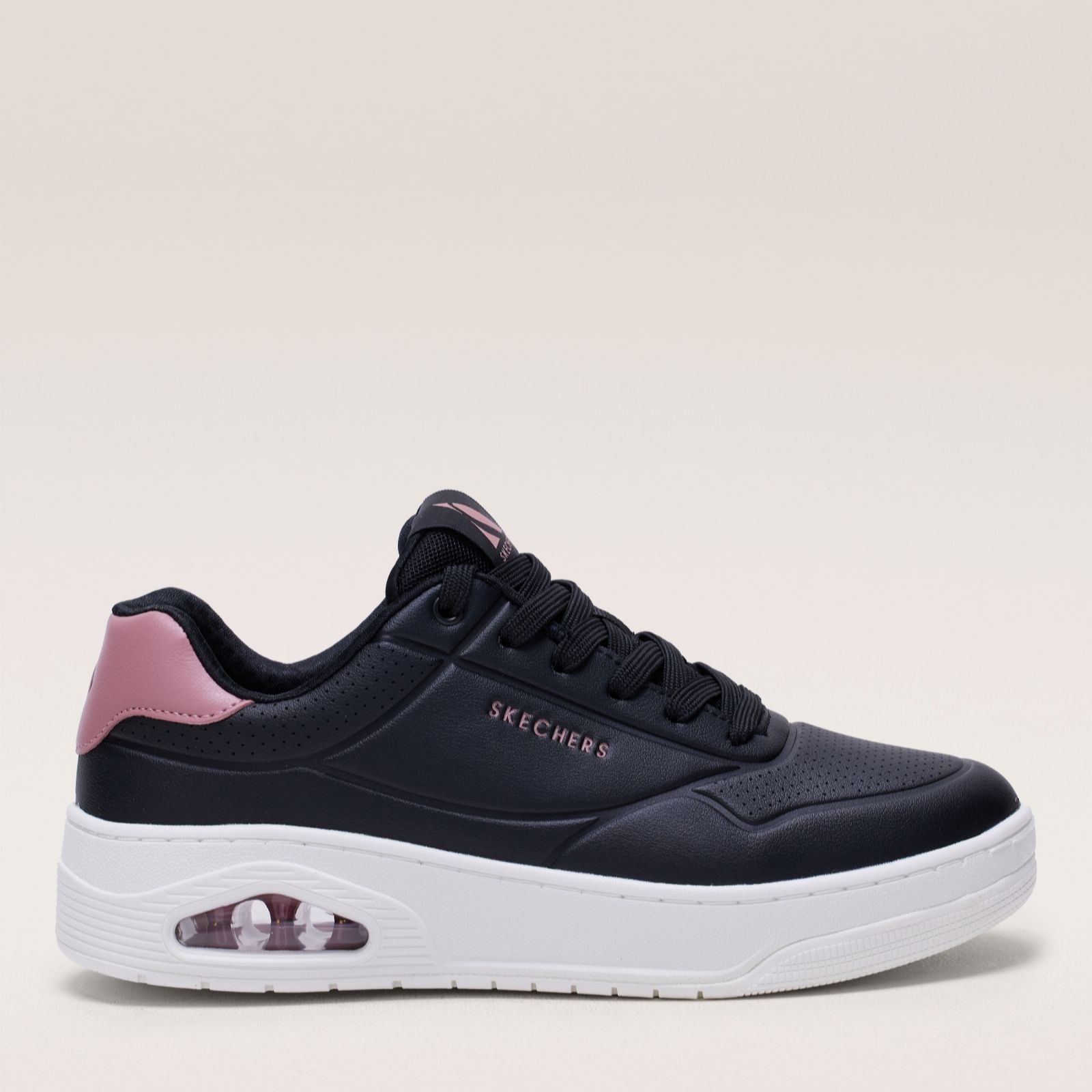 Outlet Skechers Uno Court Fast Break Lace Up Trainer