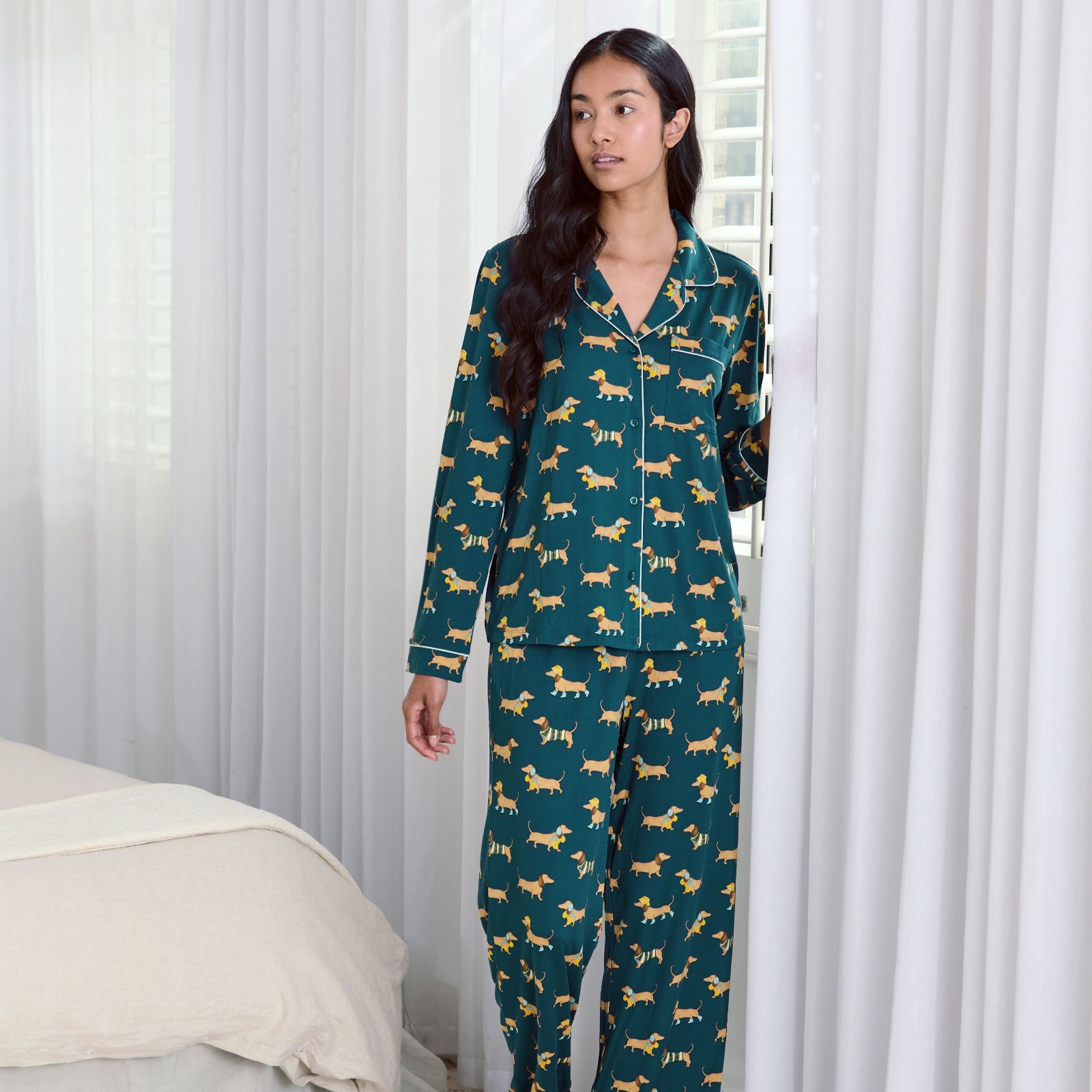 Chelsea Peers Classic Long Pyjama Set
