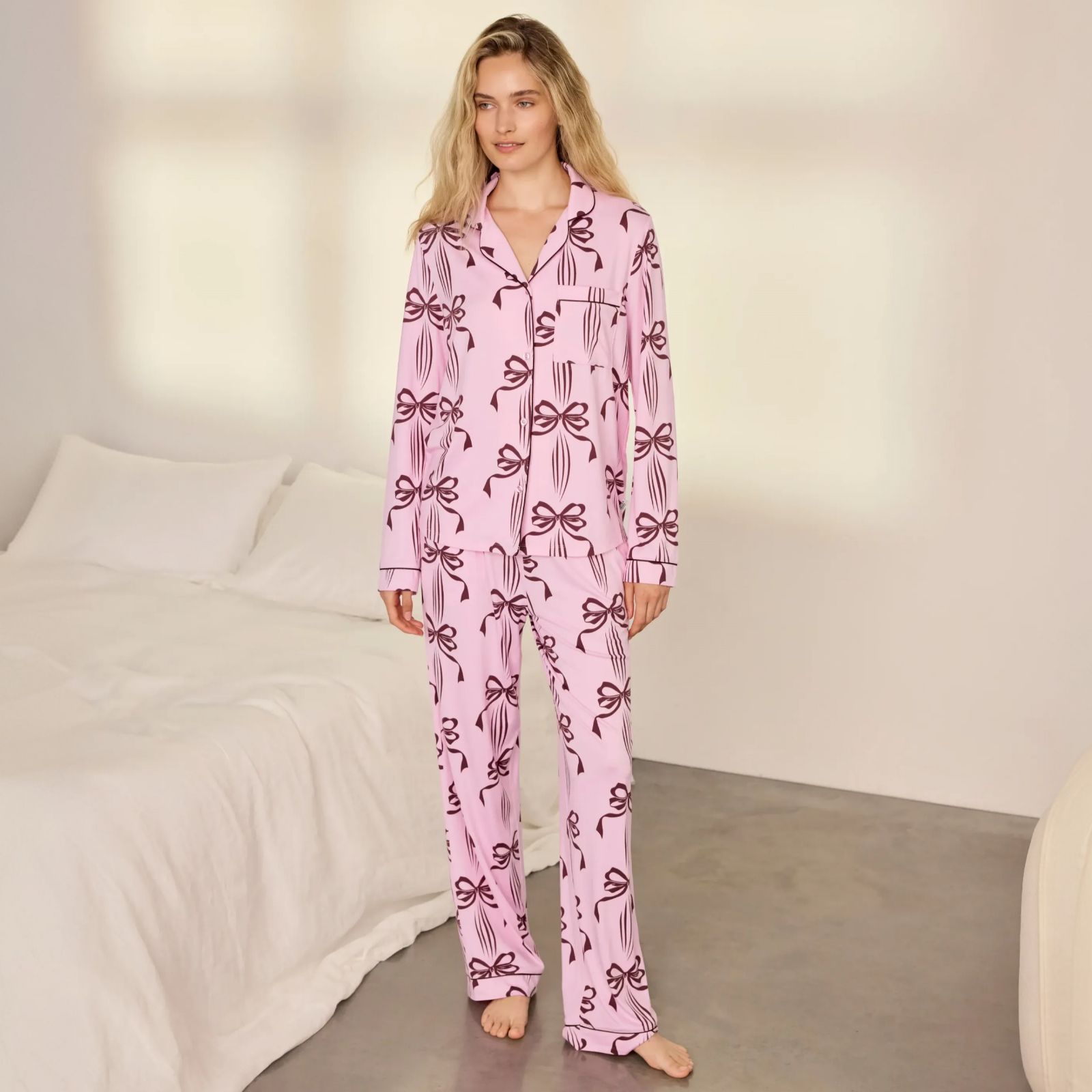 Chelsea Peers Classic Long Pyjama Set