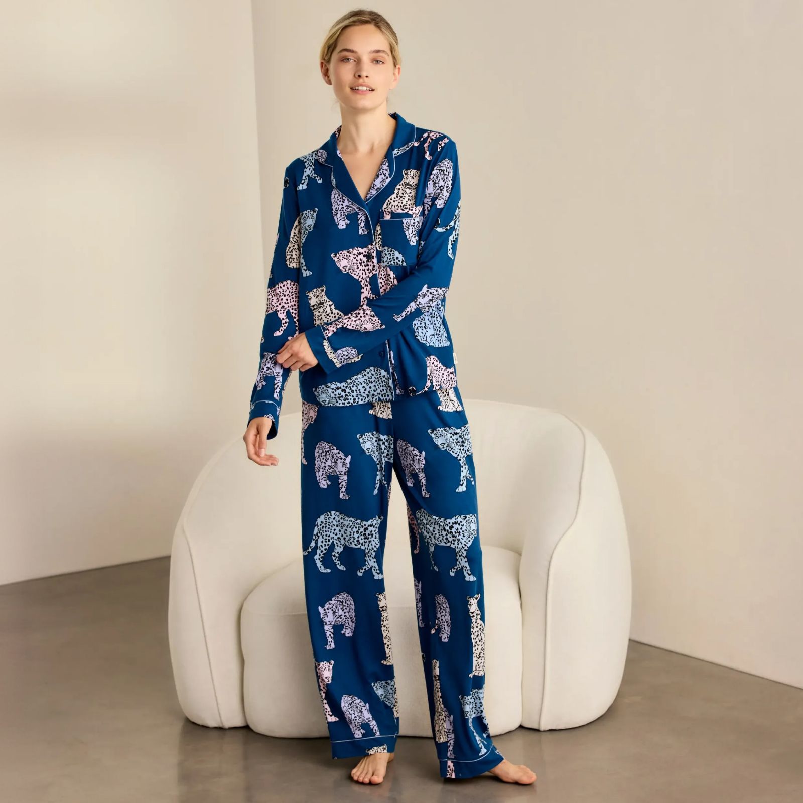 Chelsea Peers Classic Long Pyjama Set