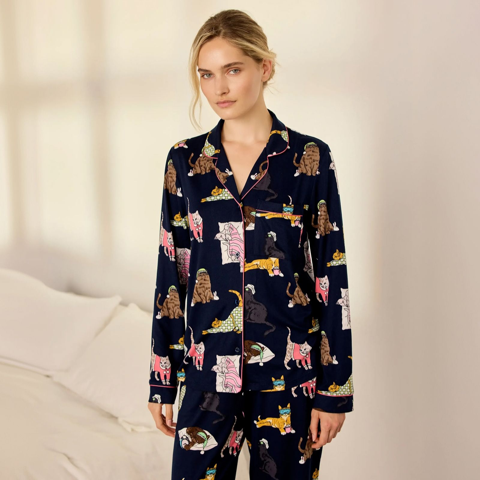 Chelsea Peers Classic Long Pyjama Set
