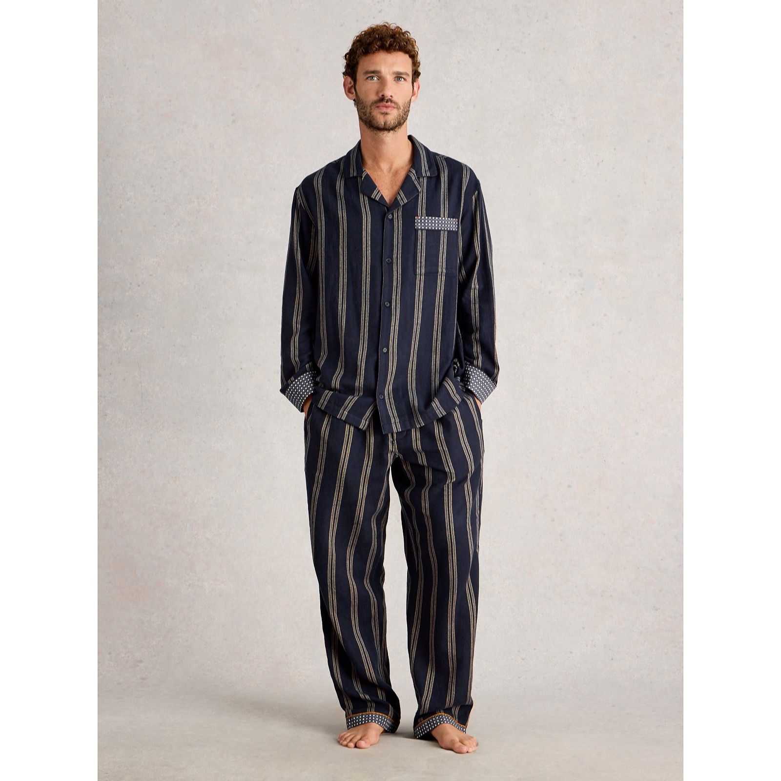 White Stuff Men's Moorland Flannel PJ Trousers