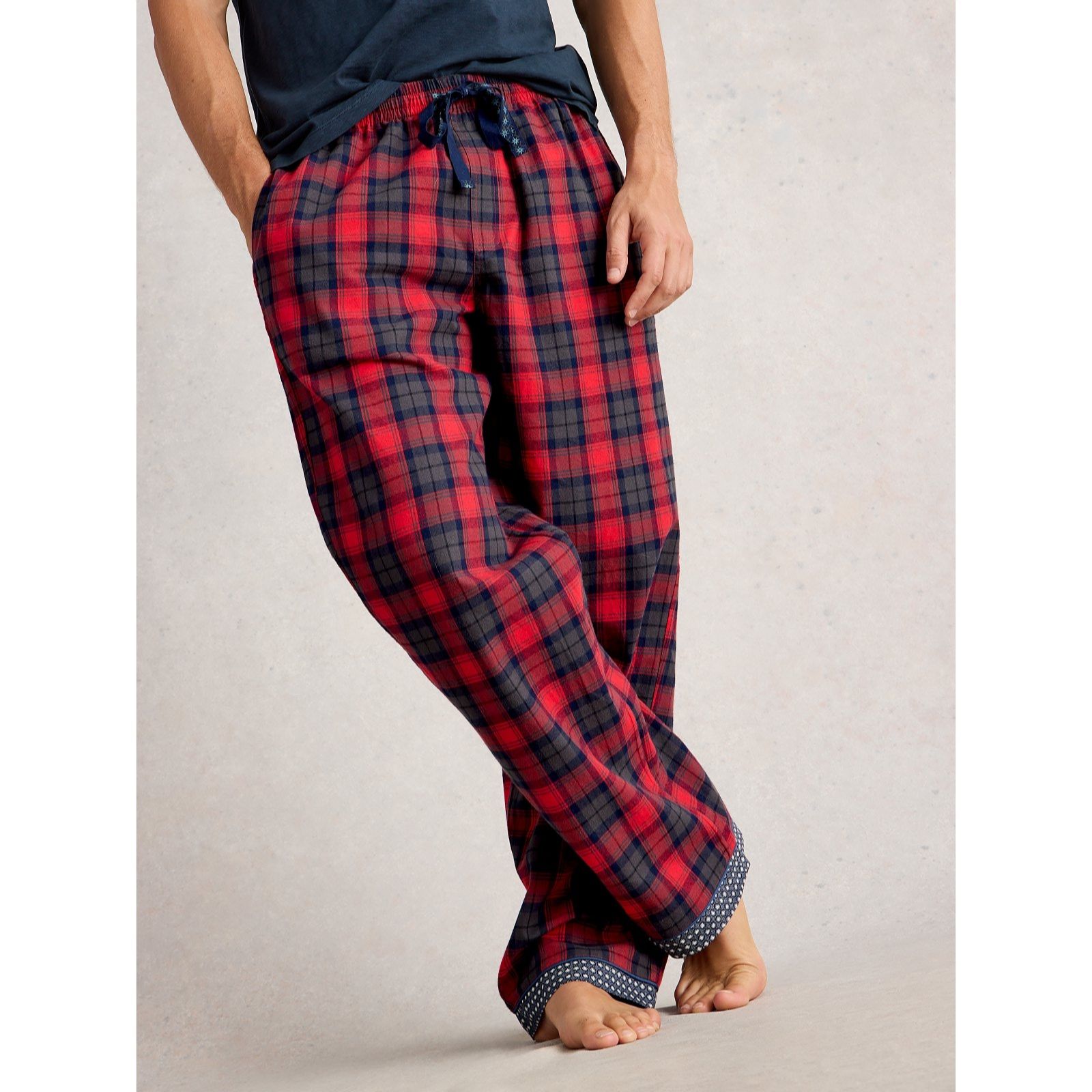 White Stuff Men's Moorland Flannel PJ Trousers