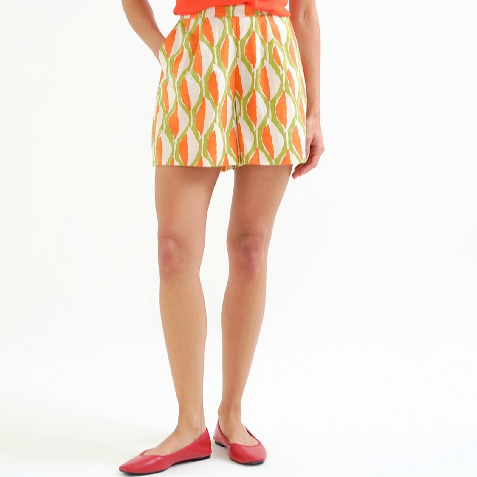 Compania Fantastica Printed Shorts