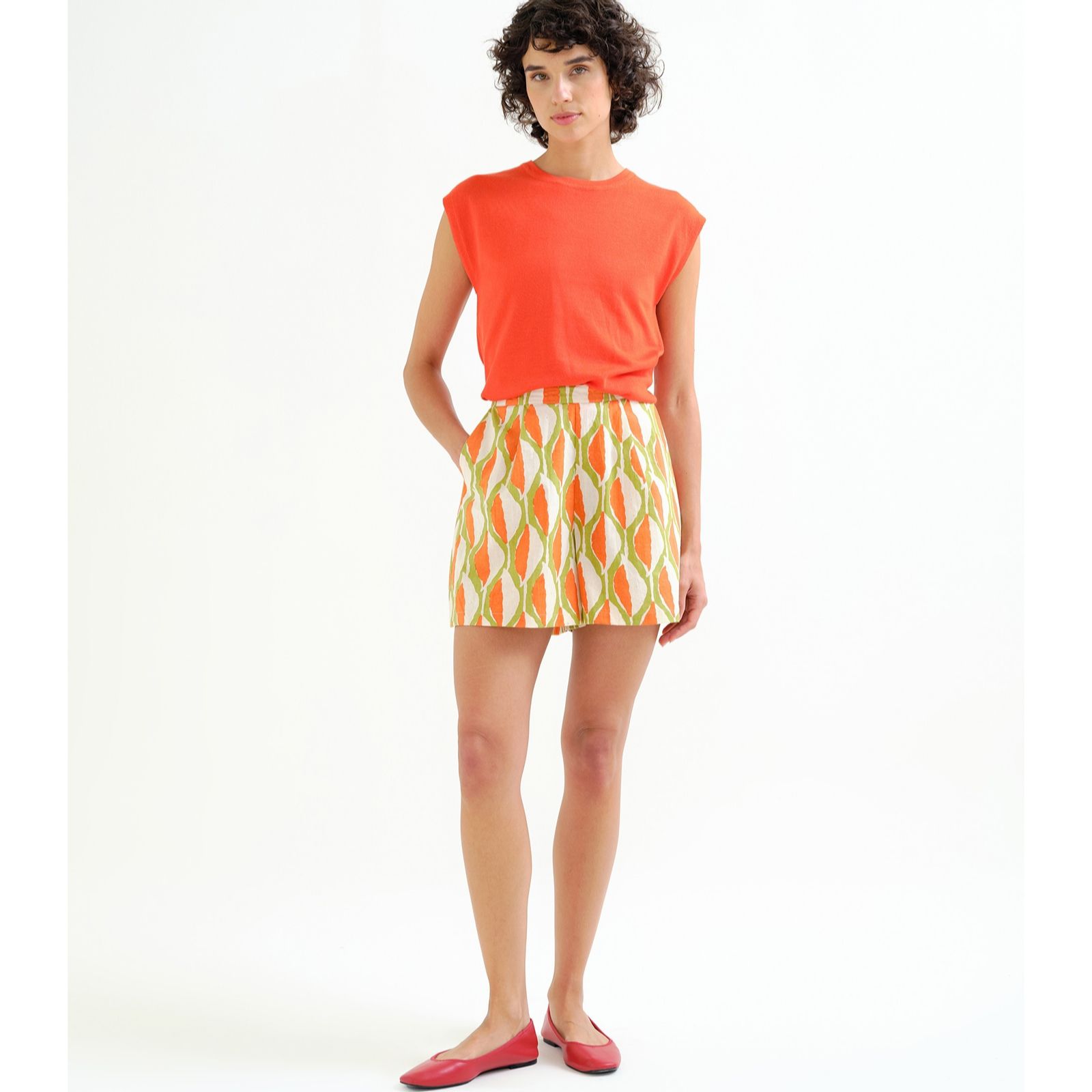 Compania Fantastica Printed Shorts