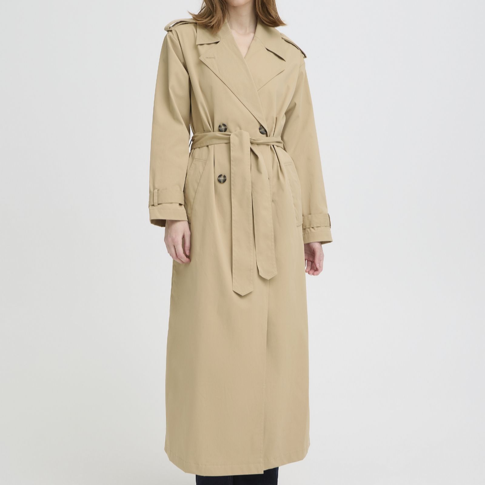 ICHI Gilana Trench Coat