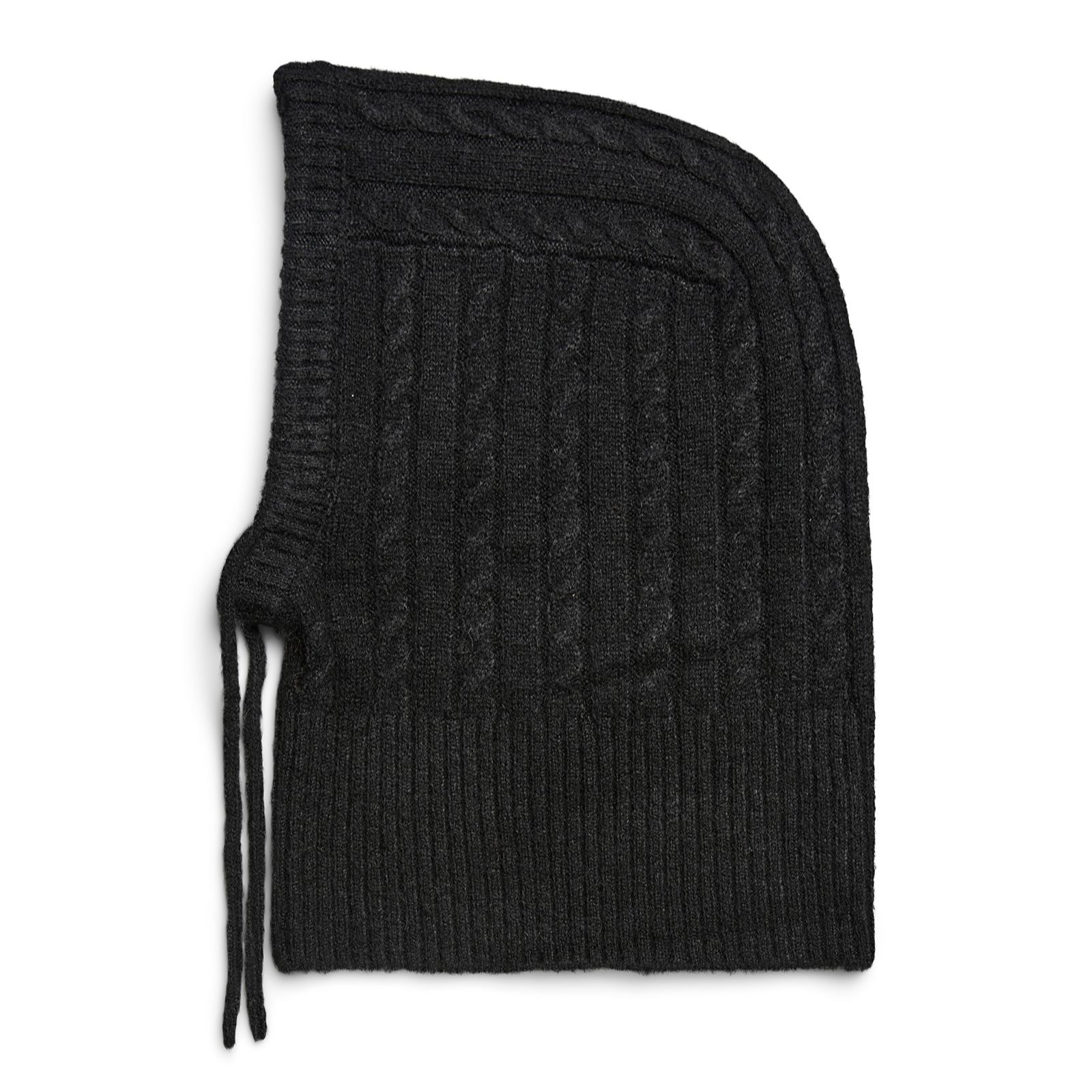 Pieces Nambi Cable Knit Balaclava