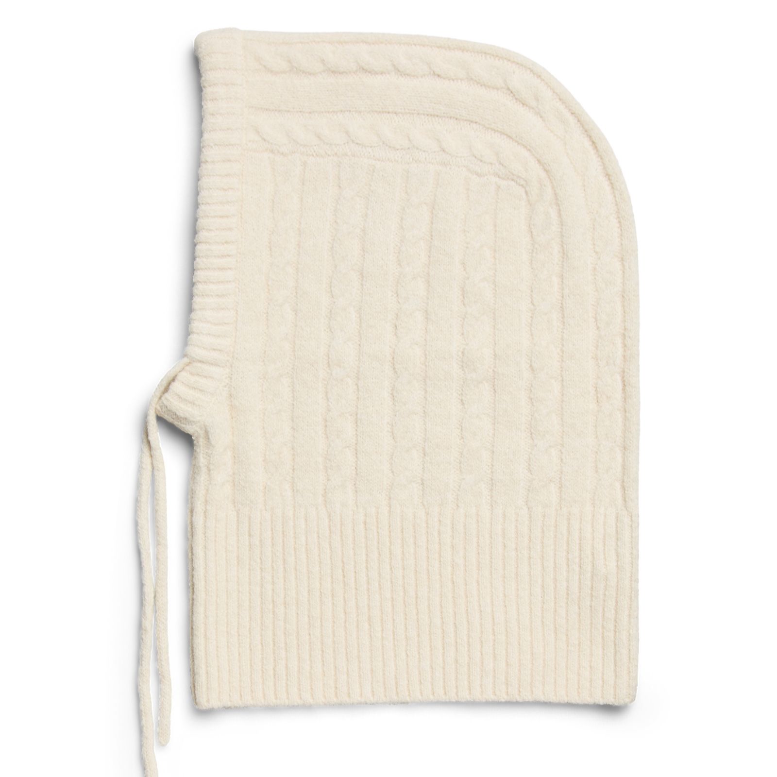 Pieces Nambi Cable Knit Balaclava