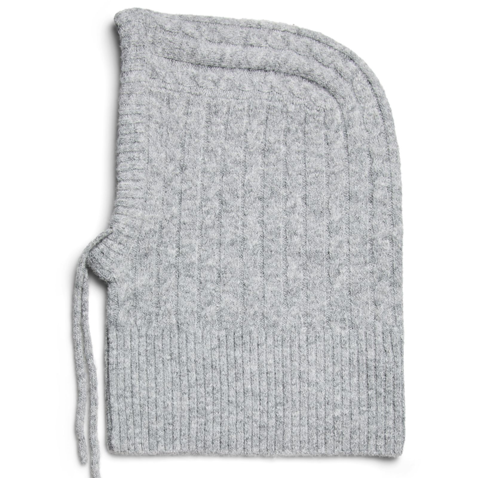 Pieces Nambi Cable Knit Balaclava
