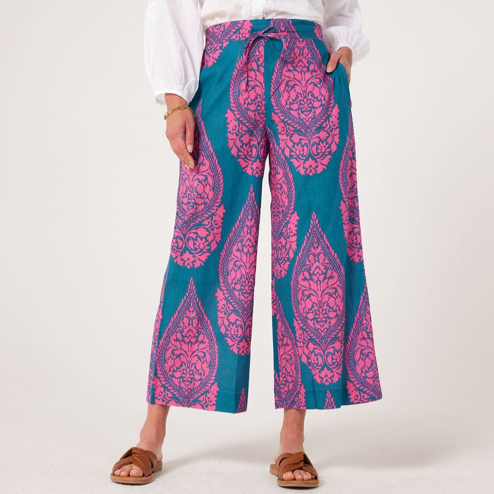 Handprint Dream Jamila Patterned Trouser
