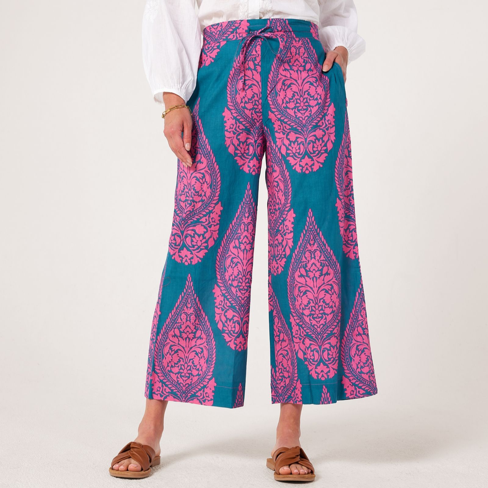 Handprint Dream Jamila Patterned Trouser