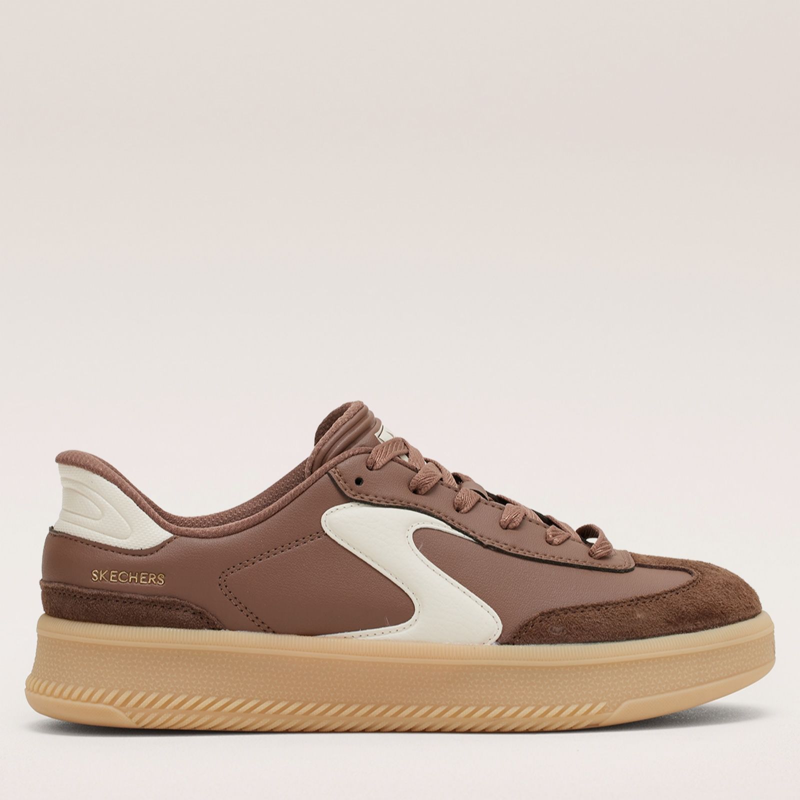 Skechers Hotshot Hi Lifted Luxe Slip-Ins Trainers