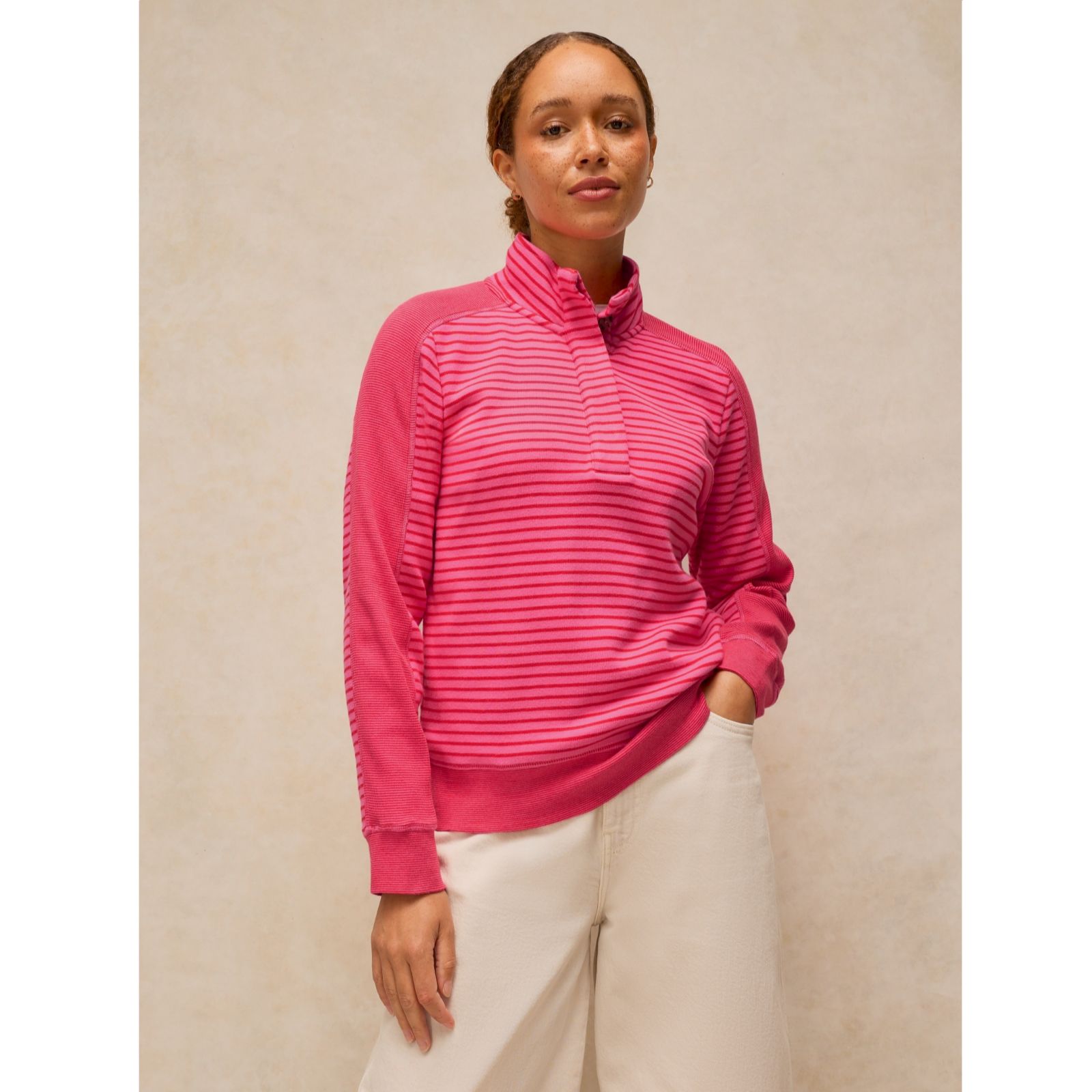 White Stuff Natalie Funnel Sweat Top
