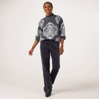 Ruth Langsford Straight Leg Moleskin Trouser Petite