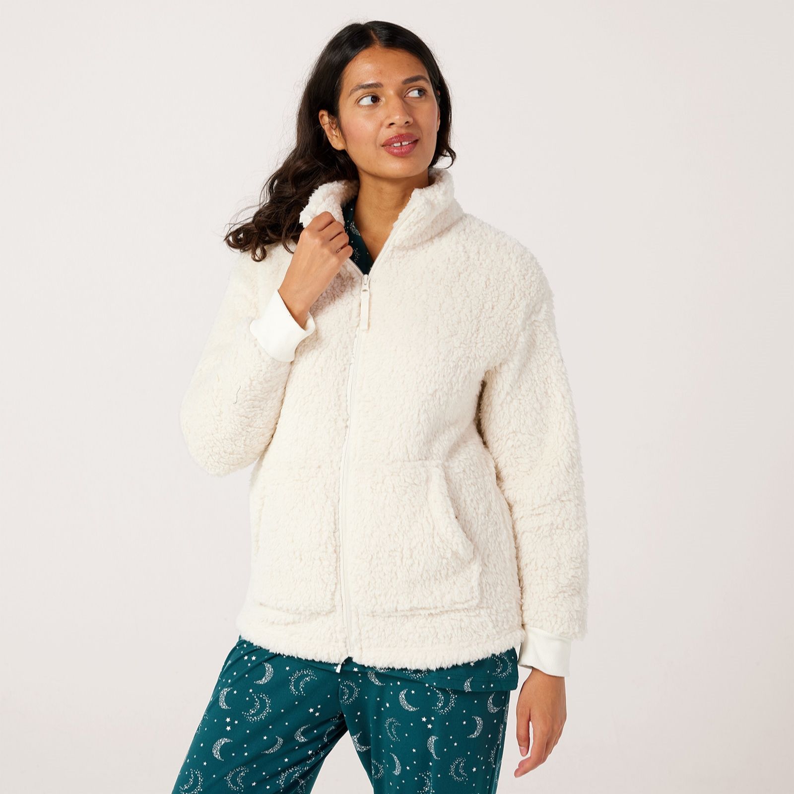 Cozee Home Borg Full Zip Fleece