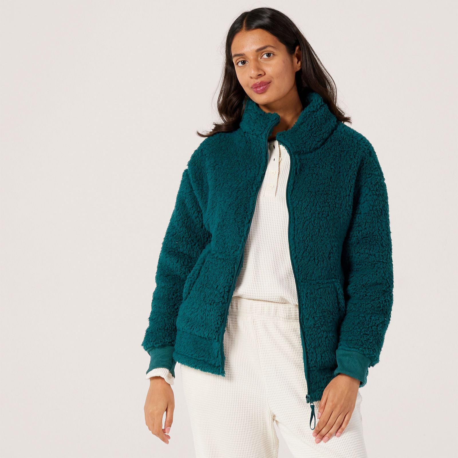 Cozee Home Borg Full Zip Fleece