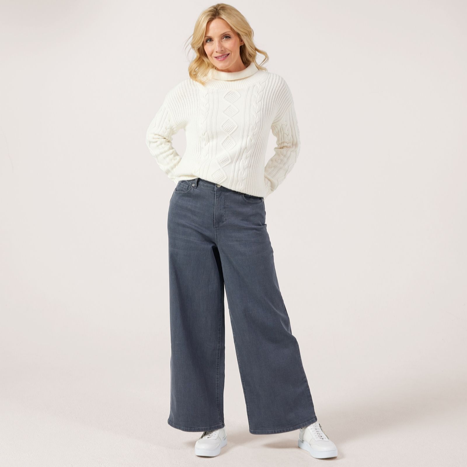 Ruth Langsford Wide Leg Jean Standard
