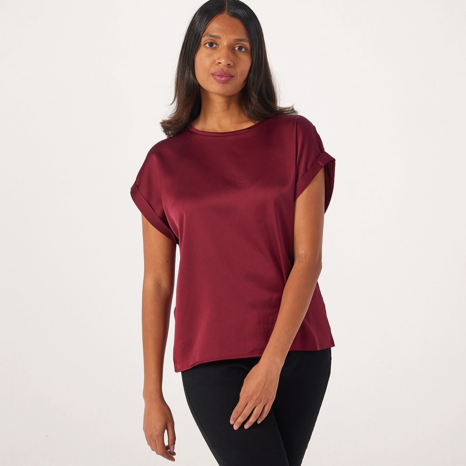 Only Lieke Satin Mix T-Shirt