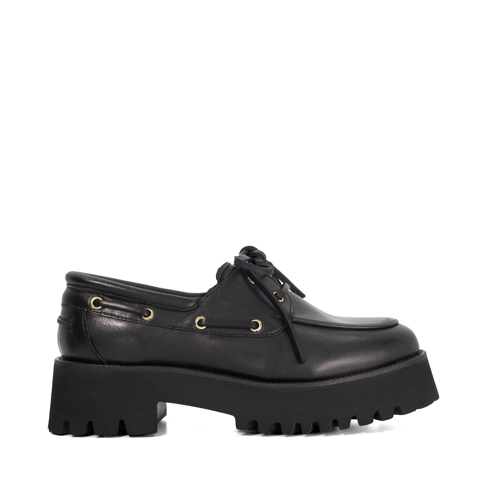Dune London Leather Griffyn Shoe