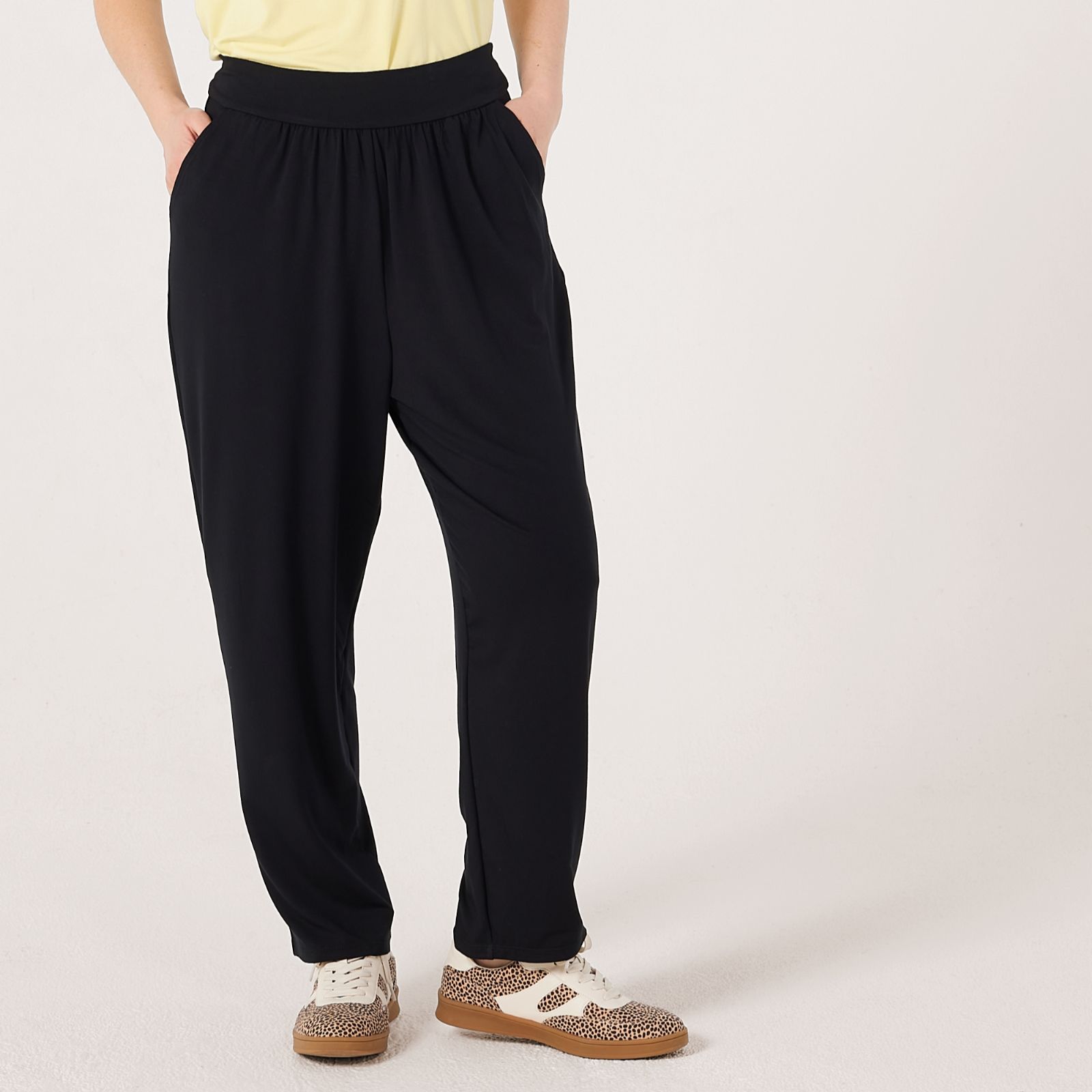 Kim & Co Viscose Rich Ankle Length Wellness Standard Trousers