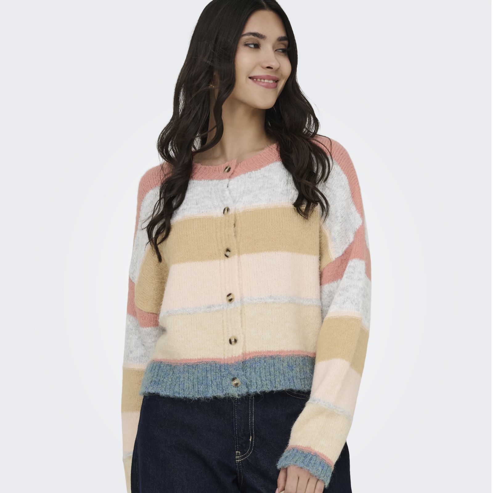 JDY Cassidy Stripe Cardigan