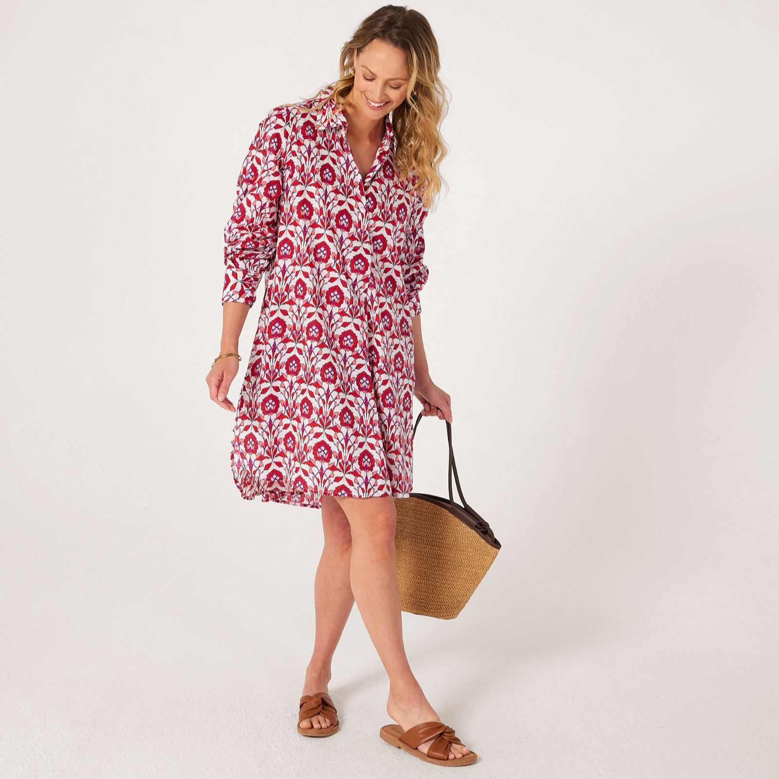 Handprint Dream Marco Shirt Dress