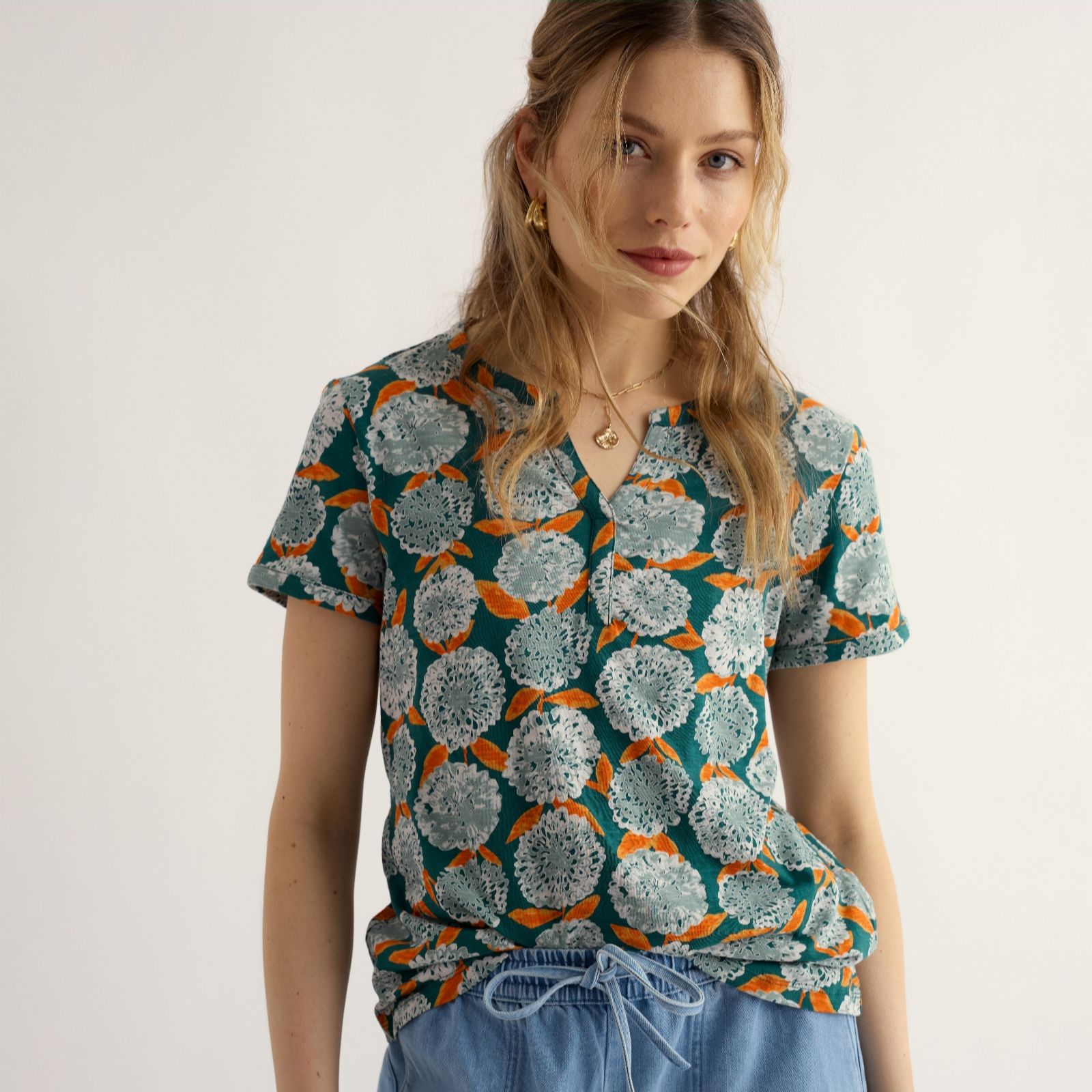 Seasalt Cornwall Waterflow Top