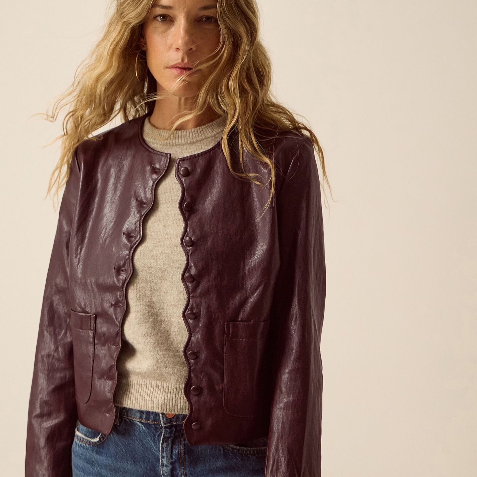 Monsoon Penelope PU Jacket